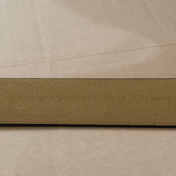 Another Line Inc Belt Women sz S Black Patent Leather Metal Buckle 2” Wide NWOT - Picture 9 of 13